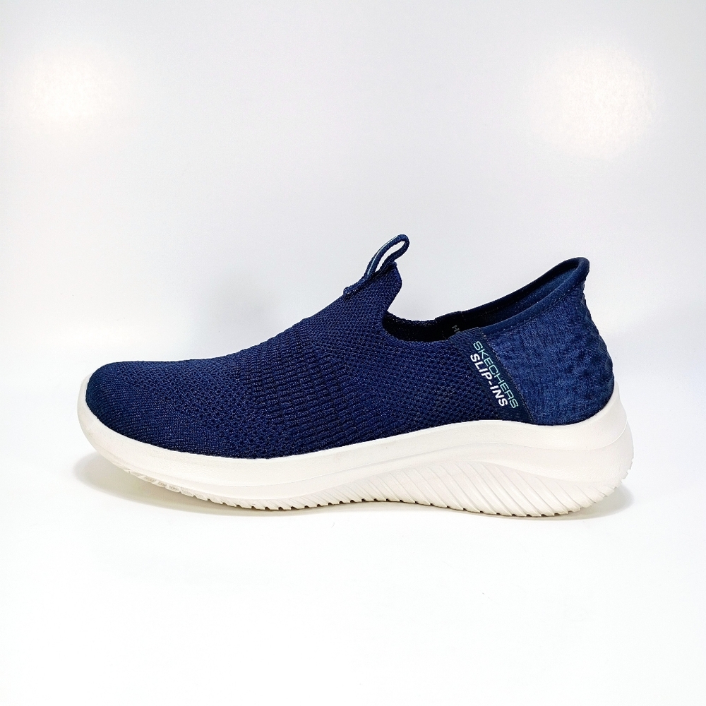 Skechers Slip Ins Ultra Flex 3.0 Smooth Step Womens 6 Navy Blue Sneakers - Picture 4 of 10